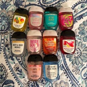 TEN Bath and Body Works Hand Sanitizer Variety Pack